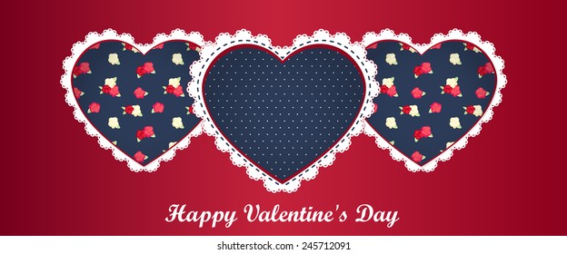 shabby chic.  card