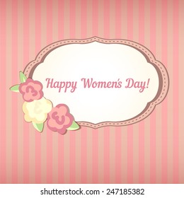shabby chic. card. 