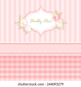 shabby chic. card. swatch