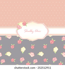 shabby chic. provence style. background. card