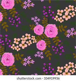 Shabby Chic Rose Patterns and seamless backgrounds. Ideal for printing onto fabric and paper or scrap booking.