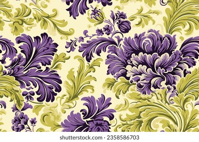 shabby chic roses and flowers repeating background for web and print
