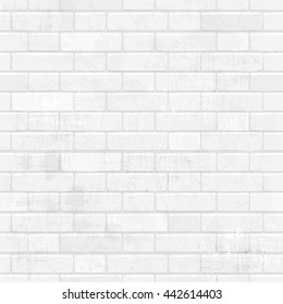 shabby chic white brick wall for your design. 