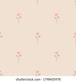 Patrón de abismos florales sin costura. Puede utilizarse para imprimir, plantillas, tela, presentación, textil, banner, afiche, papel tapiz, papel digital