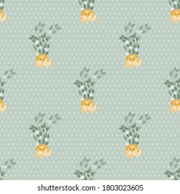 Shabby floral seamless pattern. Can use for print, template, fabric, presentation, textile, banner, poster, wallpaper, digital paper
