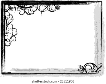 Shabby frame