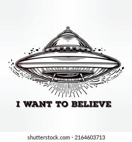 shaceship creative tattoo art design