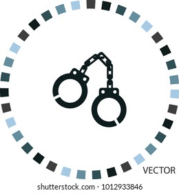 Shackle Icon, Vector Design Element