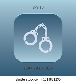 Shackle icon, vector design element