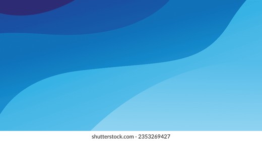 Shade of Blue background vector graphics illustration