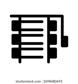 Ilustração de design de símbolo de vetor de ícone de sombra