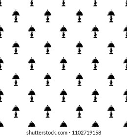 Shade lamp pattern vector seamless repeating for any web design