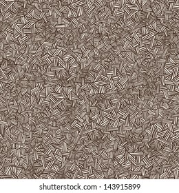 shaded brown abstract pattern on a white background. vector illustration 