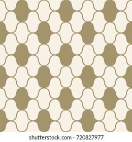 Shaded decorative geometric tile seamless vector pattern