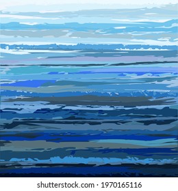 Shades of blue wallpaper, vector illustration