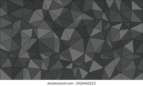 Shades of Grey Asymmetrical Geometry With Dark Lines Wallpaper Background