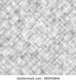 Shades of grey. Modern stylish triangular ornament. Seamless vector pattern