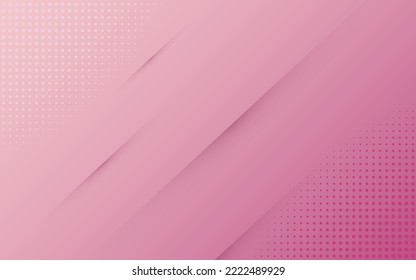 Shades of pink gradient abstract background for wallpaper, text, cover, web, card, brochure, flyer, banner. Modern background vector illustration.