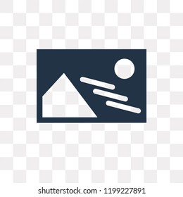 Shades vector icon isolated on transparent background, Shades transparency concept can be used web and mobile