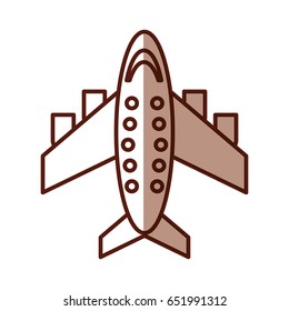 shadow airplane cartoon