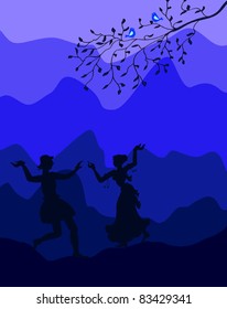 Shadow art Dancer