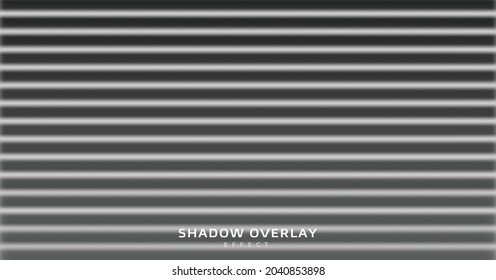 Shadow background overlay. Minimalism style EPS 10