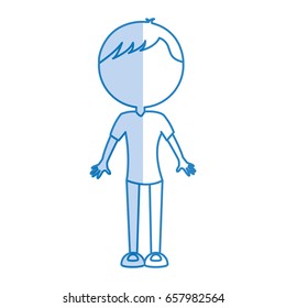 shadow body man cartoon