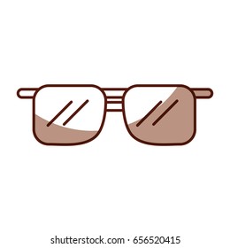 shadow brown sunglasses cartoon