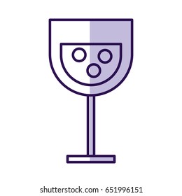 shadow cartoon glass wine