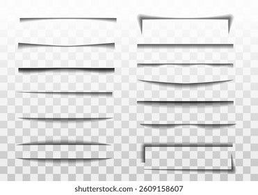 Shadow effect element on blank template with background in black circle and circular collection, dark decoration with decorative design edge, empty frame in grey icon illustration, isolated layout.
