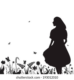 shadow garden and girl