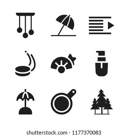 shadow icon. 9 shadow vector icons set. puck, make and forest icons for web and design about shadow theme