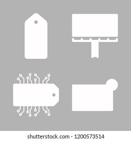 shadow icon set. vector set about envelope, tag and maps and flags icons set.
