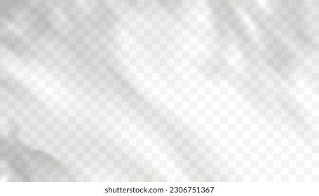 Shadow Leaf, Leaves Overlay From Tree Light And Branch, Background Isolated Texture With Bokeh On Wall, Pattern Vector Design For Summer, Natural Botanical Silhouette, Sunlight Effect And Copy Space