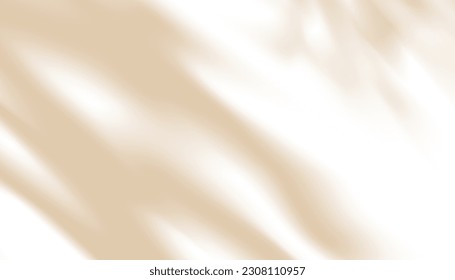 Shadow Leaf, Leaves Overlay From Tree Light And Branch, Background Isolated Texture With Bokeh On Wall, Pattern Vector Design For Summer, Natural Botanical Silhouette, Sunlight Effect And Copy Space