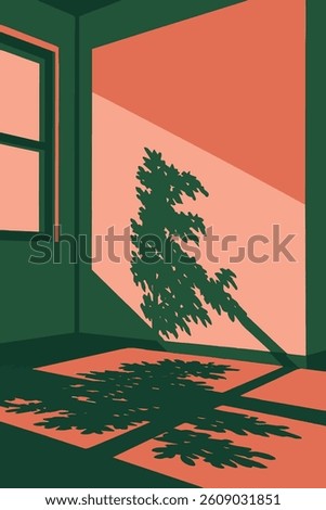 Shadow Light Moment Window Silhouette
