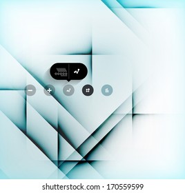Shadow lines abstract design for infographics | business background | banners | business techno icon