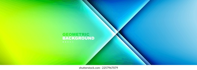 Shadow lines on gradient geometric abstract background. Vector Illustration For Wallpaper, Banner, Background, Card, Book Illustration, landing page