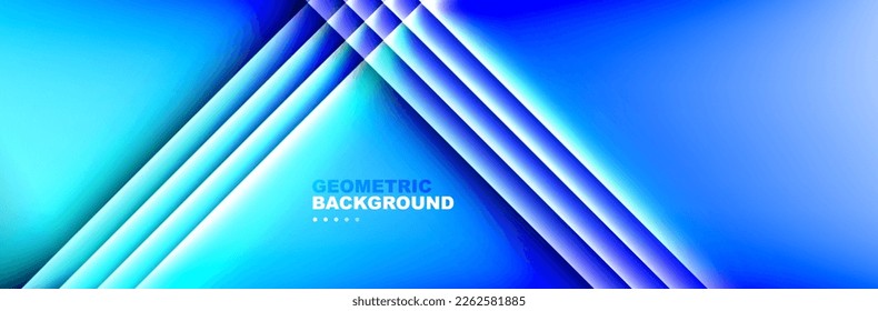Shadow lines on gradient geometric abstract background. Vector Illustration For Wallpaper, Banner, Background, Card, Book Illustration, landing page