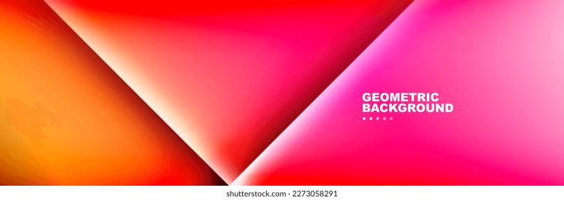 Shadow lines on gradient geometric abstract background. Vector Illustration For Wallpaper, Banner, Background, Card, Book Illustration, landing page