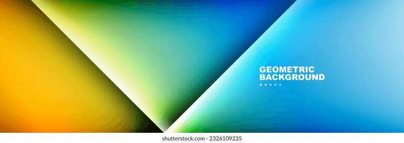 Shadow lines on gradient geometric abstract background. Vector Illustration For Wallpaper, Banner, Background, Card, Book Illustration, landing page