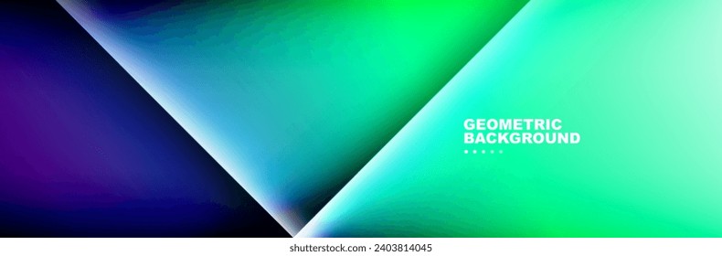 Shadow lines on gradient geometric abstract background. Vector Illustration For Wallpaper, Banner, Background, Card, Book Illustration, landing page