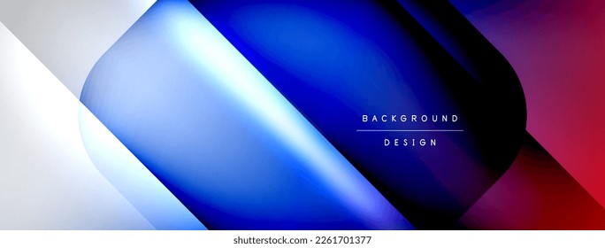 Shadow lines vector techno banner and light effects. Techno Illustration For Wallpaper, Banner, Background, Card, Book Illustration, landing page