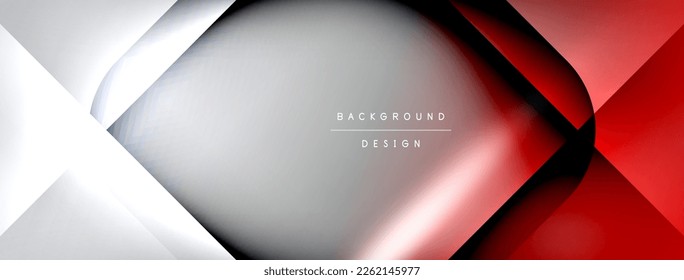 Shadow lines vector techno banner and light effects. Techno Illustration For Wallpaper, Banner, Background, Card, Book Illustration, landing page