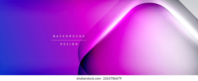Shadow lines vector techno banner and light effects. Techno Illustration For Wallpaper, Banner, Background, Card, Book Illustration, landing page