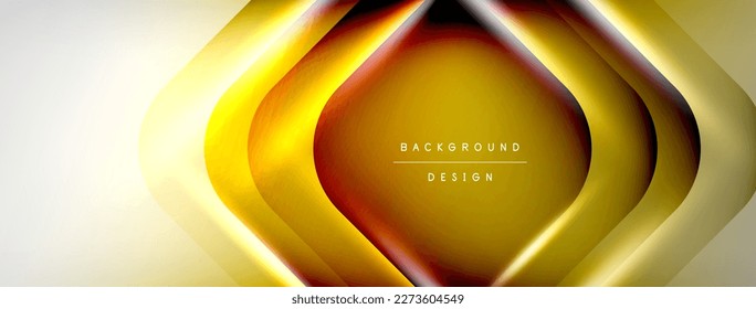 Shadow lines vector techno banner and light effects. Techno Illustration For Wallpaper, Banner, Background, Card, Book Illustration, landing page