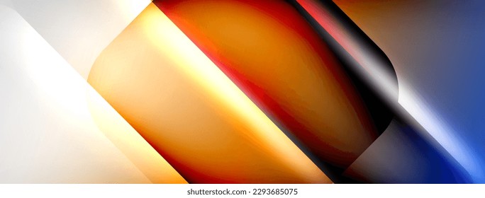 Shadow lines vector techno banner and light effects. Techno Illustration For Wallpaper, Banner, Background, Card, Book Illustration, landing page