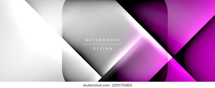 Shadow lines vector techno banner and light effects. Techno Illustration For Wallpaper, Banner, Background, Card, Book Illustration, landing page