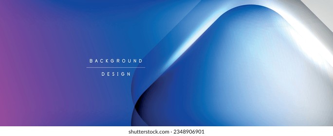 Shadow lines vector techno banner and light effects. Techno Illustration For Wallpaper, Banner, Background, Card, Book Illustration, landing page