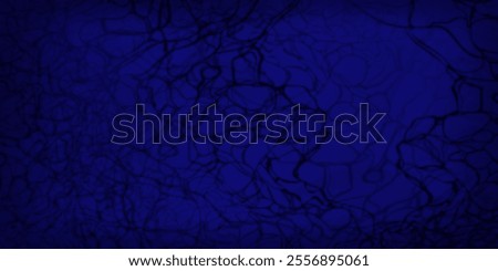 Shadow neural network in dark blue background, black nerve pattern illustration suitable for presentation backgrounds, wallpapers and motion graphics.